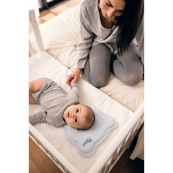 KOALA BABYCARE ® Almohada para bebés desde 12 meses azul