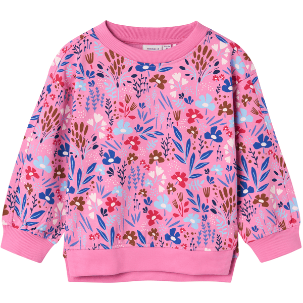 name it Sweatshirt Nmfnirana Fuchsia Rosa