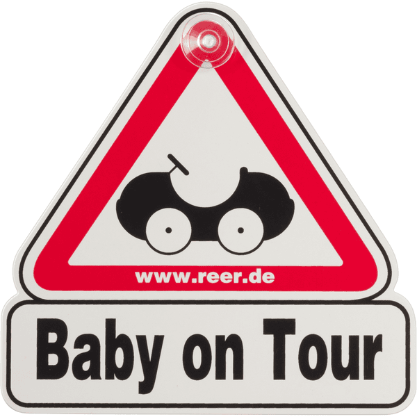 REER Pegatina para coche - Baby on Tour