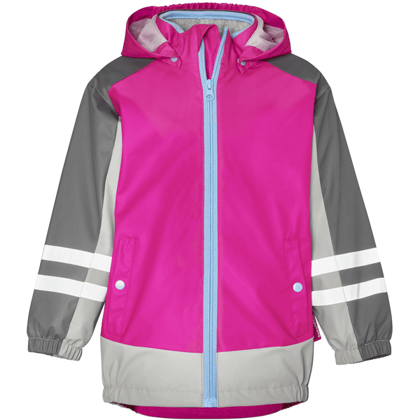  Playshoes  Veste de pluie 3 en 1 rose fluo