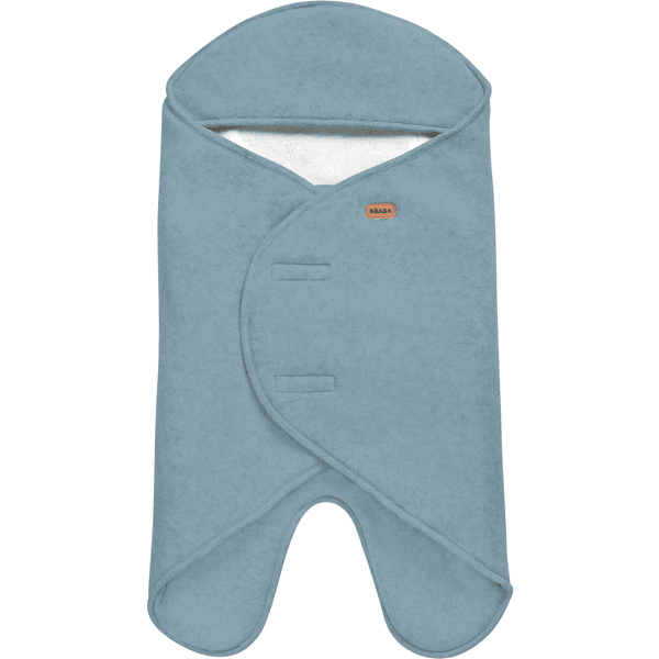 Couverture enveloppante Babynomade® Polaire 0-6M - Gris Sel