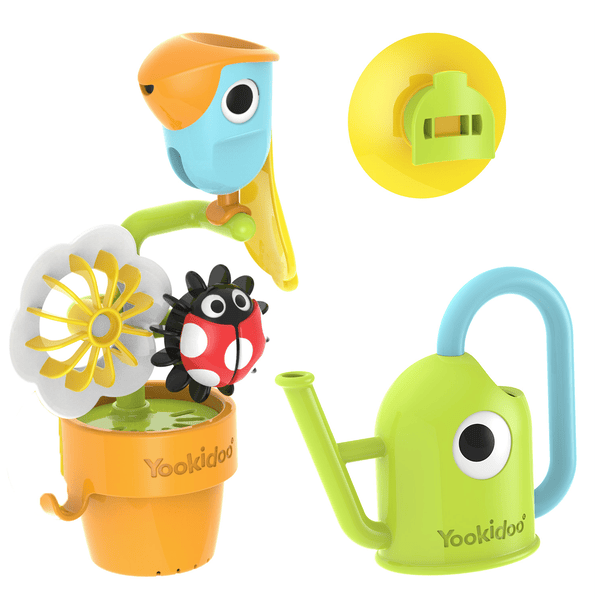 Yookidoo® Badewannenspiel Blumentopf mit Vogel