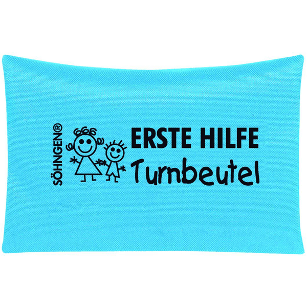 W. Söhngen GmbH Erste-Hilfe JUNIOR-Sets für Kinder Turnbeutel Verband-Set  Sport Blau Blau 