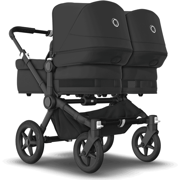 bugaboo Tvillingvogn Donkey 5 Twin Complete Black Mid night