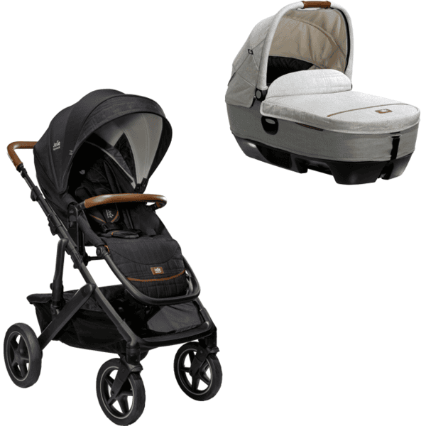 Joie Signature Eclipse Vinca kinderwagen incl. Calmi R129 Oyster 2023 reiswieg