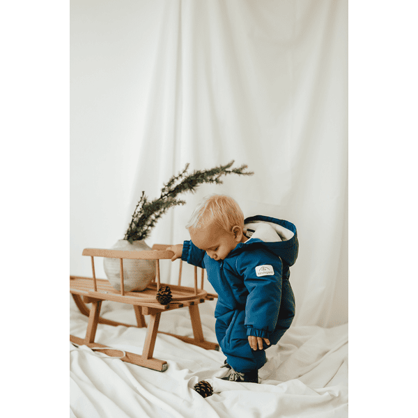 kindsgard Combinaison pilote enfant hiver snekae bleu