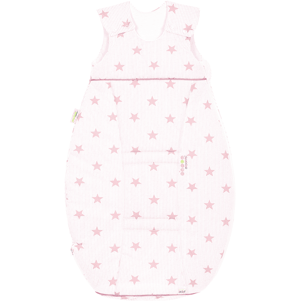 odenwälder Babynest Jerseyschlafsack airpoints stars candy pink