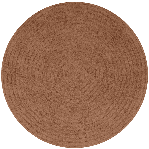 Tapis Petit Large Barnmatta Robin Cappuccino Ø 150 cm