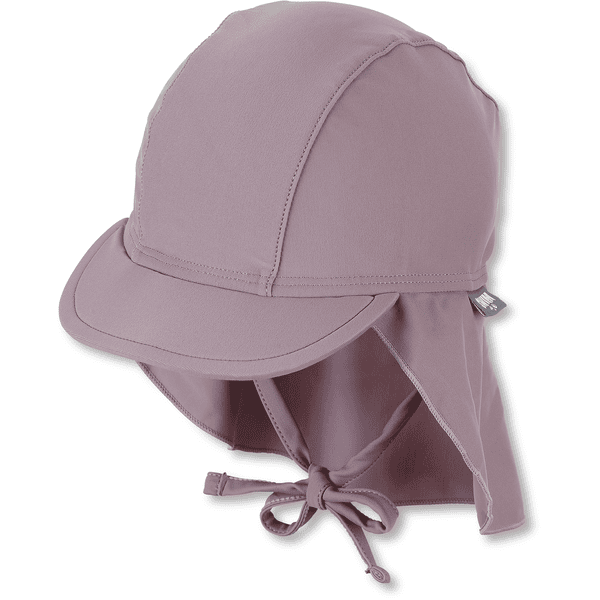 Sterntaler Cappello a punta con protezione del collo viola chiaro