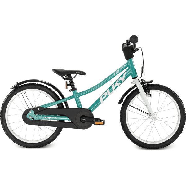 PUKY ® Fiets CYKE 18, turquoise/ white 