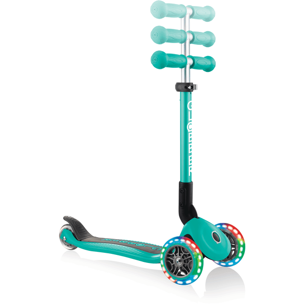 GLOBBER Trottinette enfant 3 roues évolutive pliable JUNIOR LIGHTS