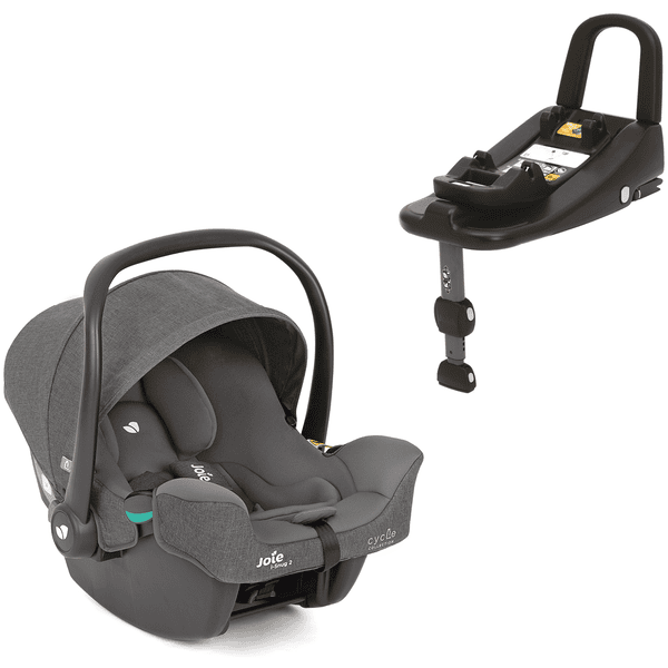 Joie Babyschale i-Snug 2 Shell Gray inklusive i-Base Advance