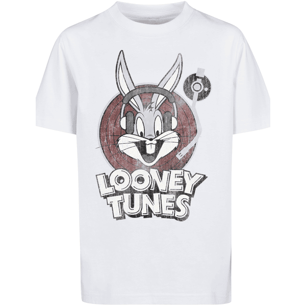 F4NT4STIC T-Shirt T-Shirt Tunes Bunny\' weiß \'Looney Bugs