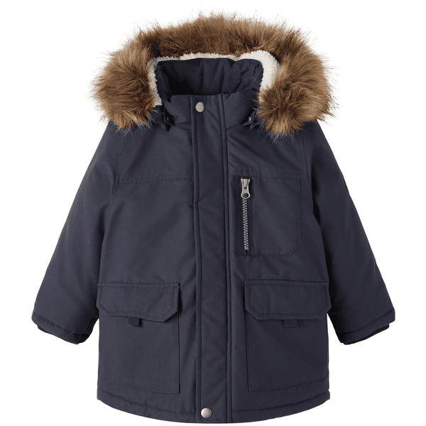 name it Abrigo parka infantil Nmmmace Dark Sapphire