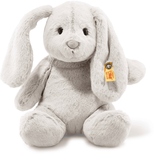 Steiff Soft Cuddly Friends Coniglio Hoppie, grigio chiaro, 28 cm