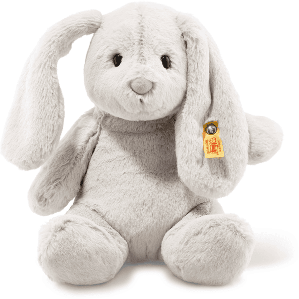 Steiff Soft Cuddly Friends Hoppie Hase, hellgrau, 28 cm