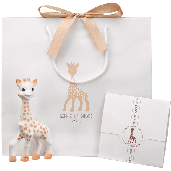 Coffret naissance prêt à offrir Sophie la girafe et anneau de dentition -  Sophie la girafe