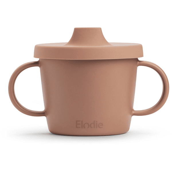 Elodie Trinklernbecher mit Deckel, soft terracotta