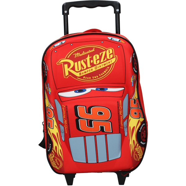 Vadobag Cars 3 Zuigerbeker 3D Trolley Rugzak pinkorblue.nl