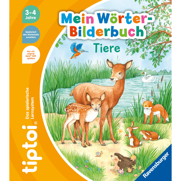 Ravensburger tiptoi® Mein Wörter-Bilderbuch Tiere
