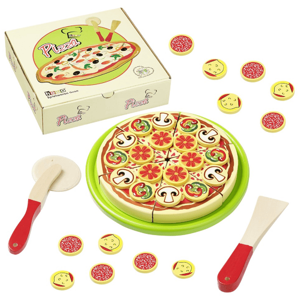 Pizza de madera discount juguete