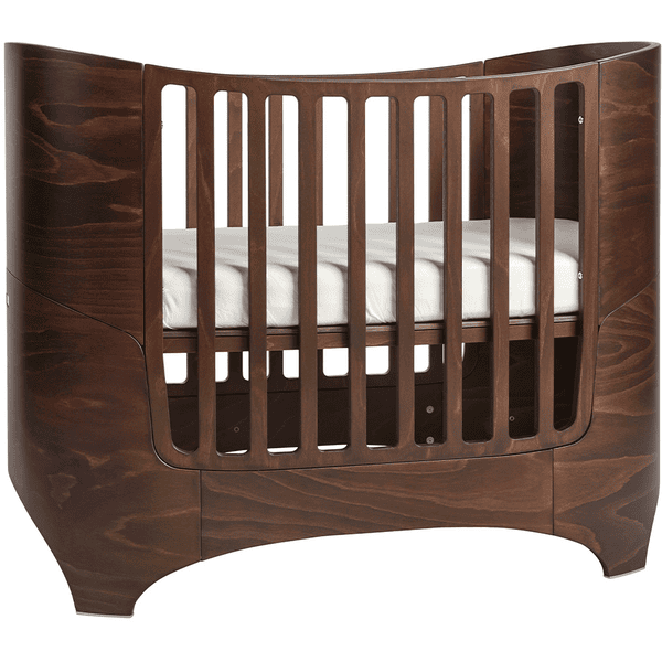 Leander Lit à barreaux Classic 0-3 ans bois noix 120 cm