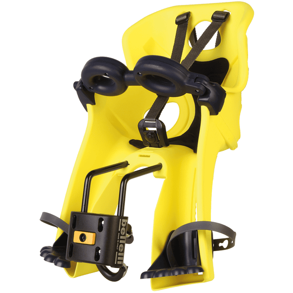 BELLELLI Siège vélo enfant avant Freccia B-Fix frame mount HI VIZ