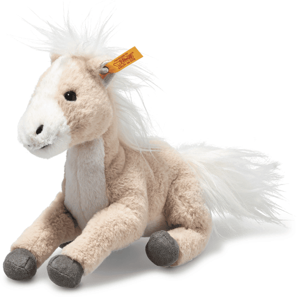 Steiff Peluche cheval articulée Soft Cuddly Friends Gola blond, 18 cm