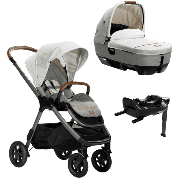 Joie Signature Sportwagen Finiti inkl. Auto-Babywanne Calmi R129 Oyster und i-Base encore