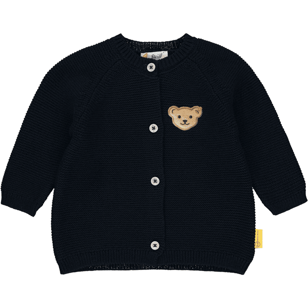 Steiff Girls Vest, black iris
