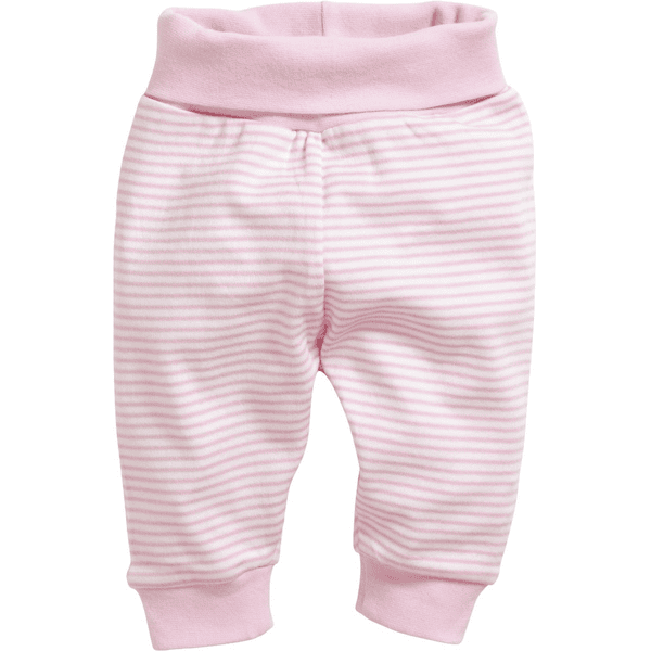 Schnizler Pantaloni a righe bianco/rosa