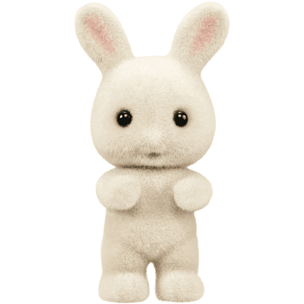 Sylvanian Families® Figurine accessoires de bain triplés lapins crème 5707