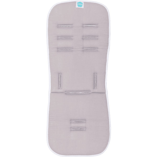 fillikid  Funda de asiento reversible Muselina Stone Gris