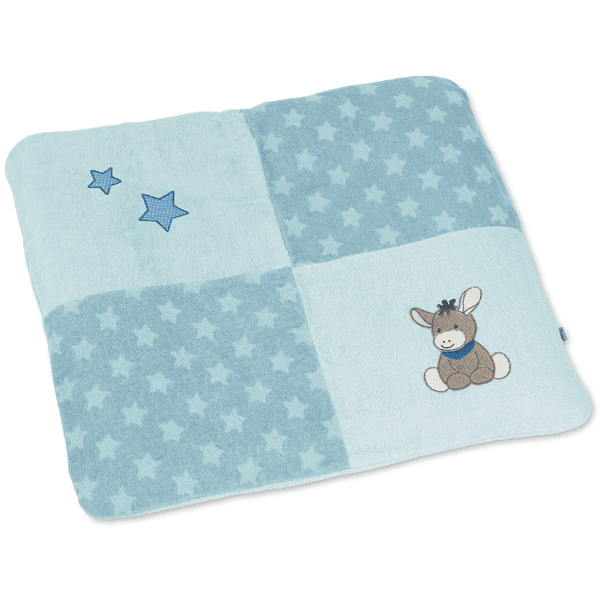 Sterntaler Copri fasciatoio Emmi azzurro 85 x 72 cm
