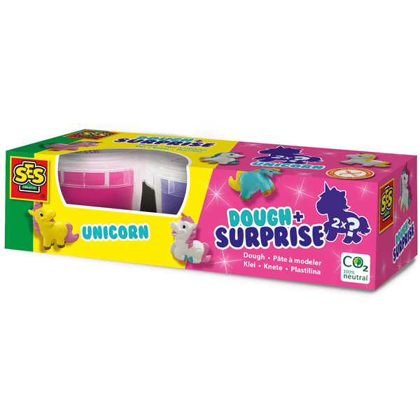 SES Creative® Knete mit surprise - Einhorn