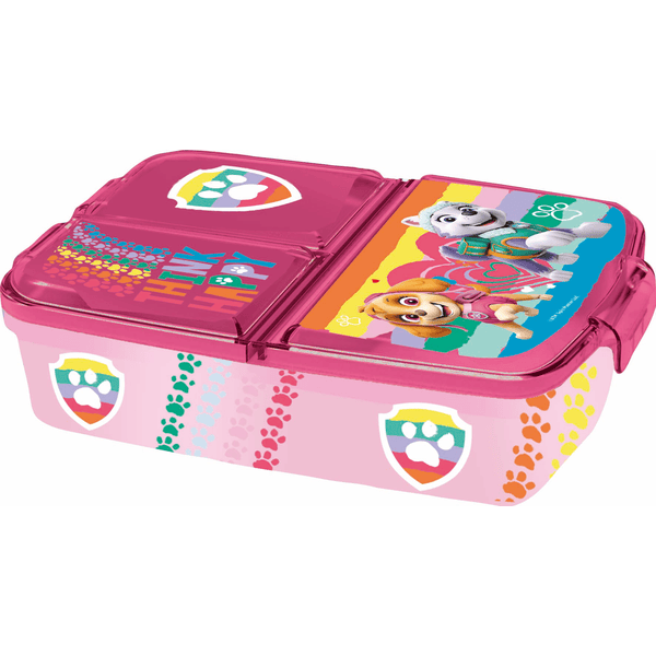 p:os lunch box Paw Patrol, meisje, 3 delen