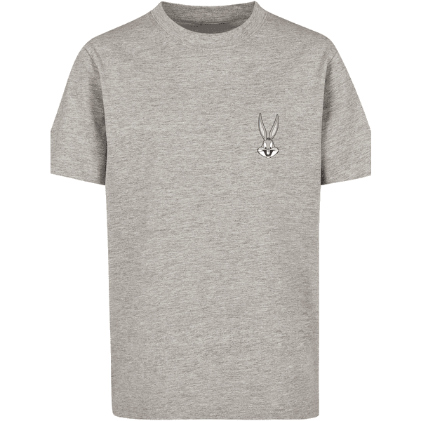 T-Shirt Print Looney grey F4NT4STIC heather Bugs Tunes Bunny Breast