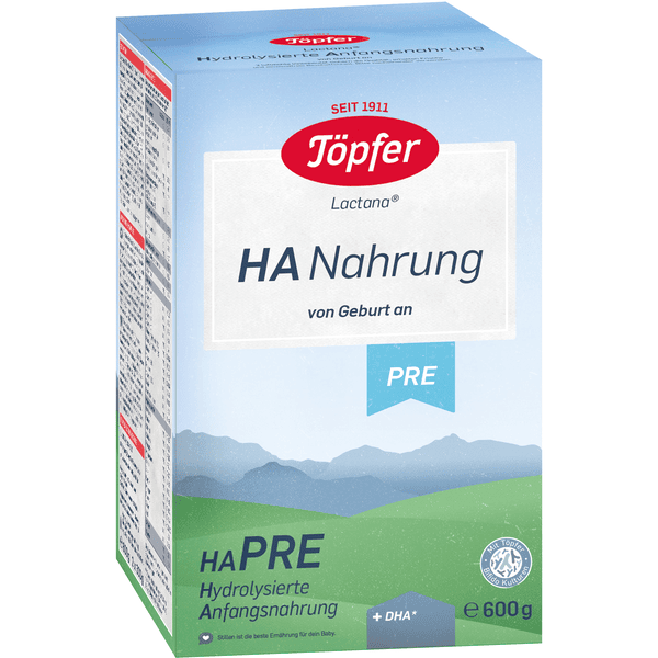 Töpfer Anfangsnahrung hydrolysiert 600g ab der Geburt