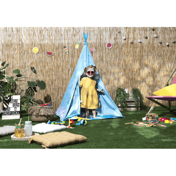 Abri de camping UPF50+ enfant 2 places - Bleu BADABULLE