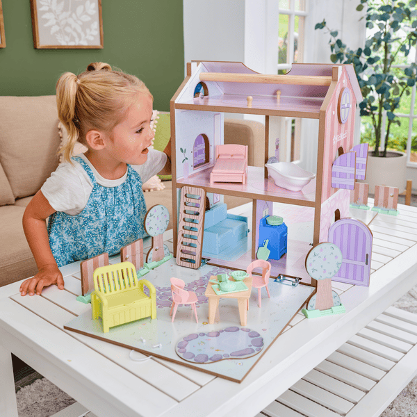 KidKraft Cottage Casa delle bambole per giocare e conservare