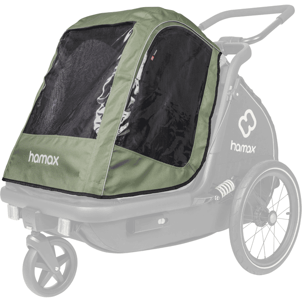 hamax Regenschutz M Green/Black