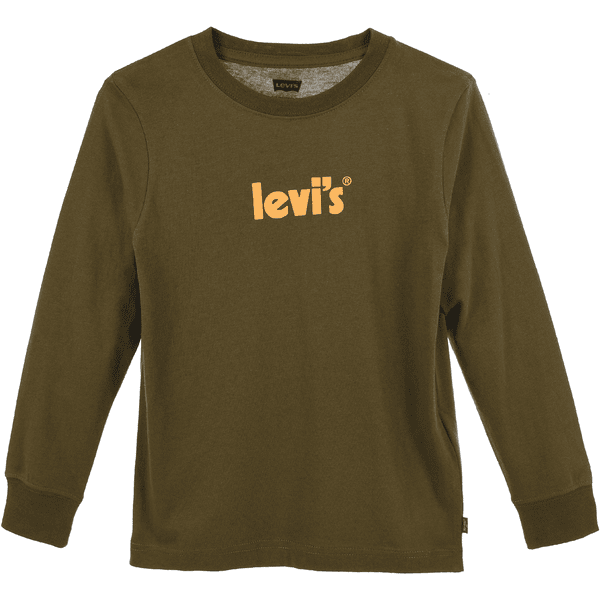 Levi's® Langermet skjorte Boy olivengrønn