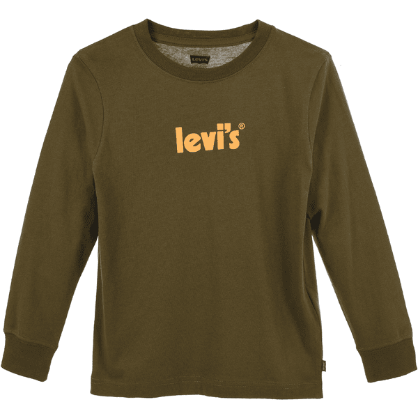 Levi's® Maglia a maniche lunghe ragazzo, verde oliva