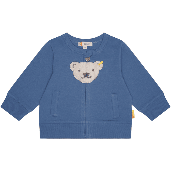 Steiff Veste sweat Moon light Blue
