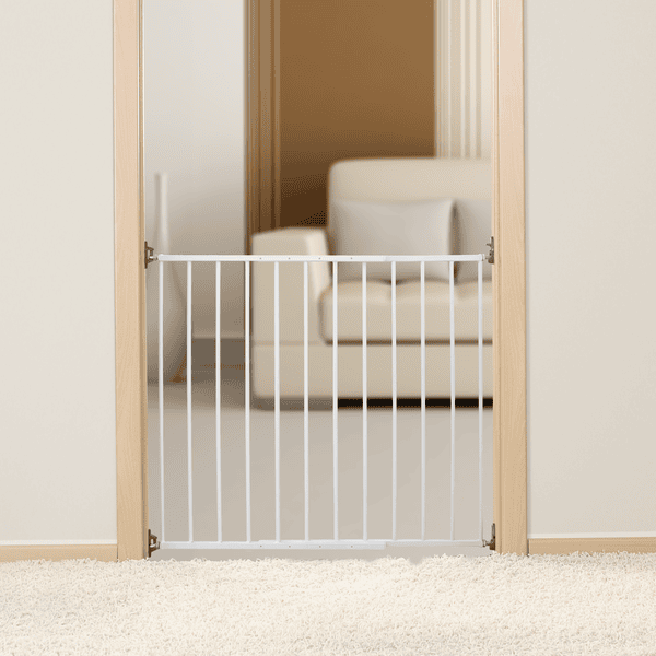 Generic Barrière sécurité pour porte, escalier, couloirs pour bébé et  enfants.BLANC à prix pas cher