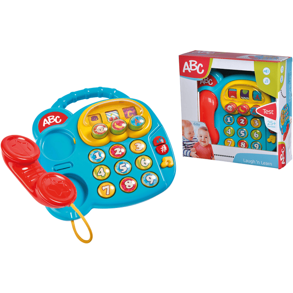 ABC Kleurrijke telefoon