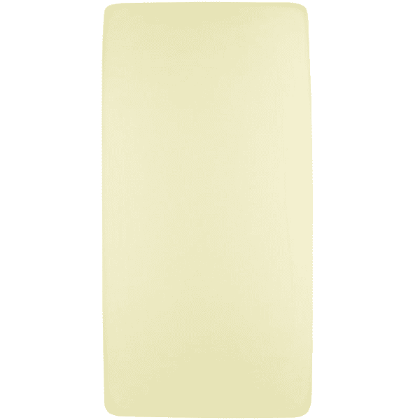 Meyco Jersey Spannbettlaken Soft Yellow 60 x 120 cm