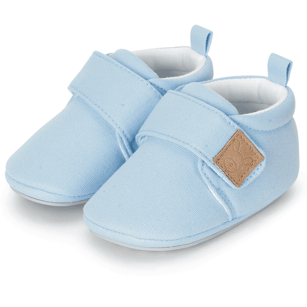 Sterntaler Baby-Krabbelschuh Uni hellblau 