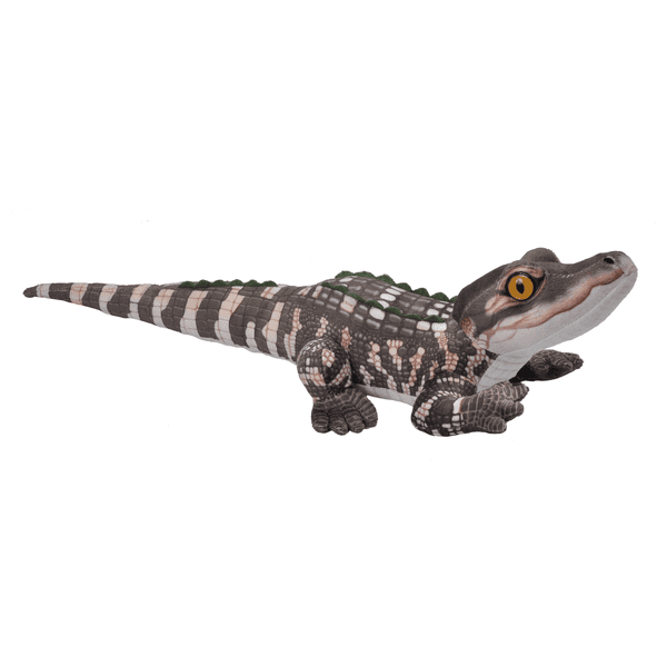 Wild Republic Cuddly Toy Living Stream Alligator Baby