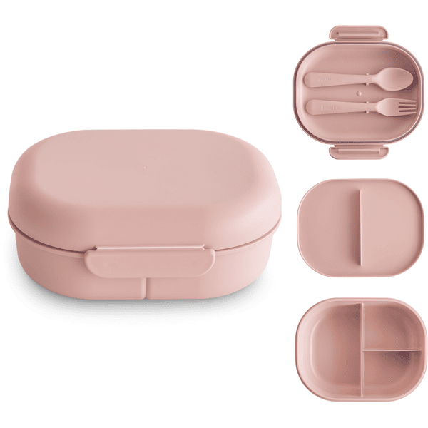 mushie Lunchbox blush 